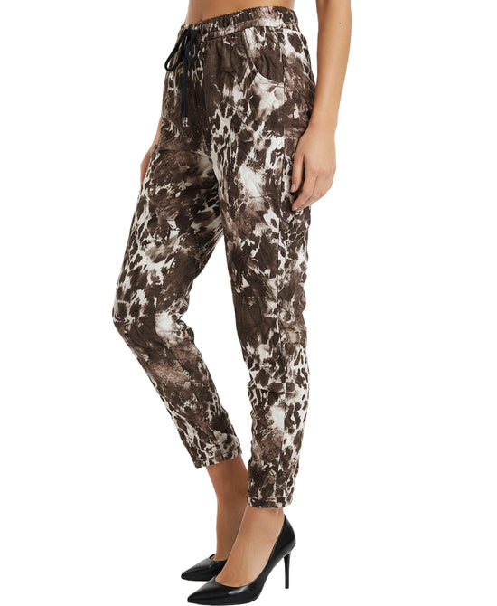 Leopard Print Pants view 