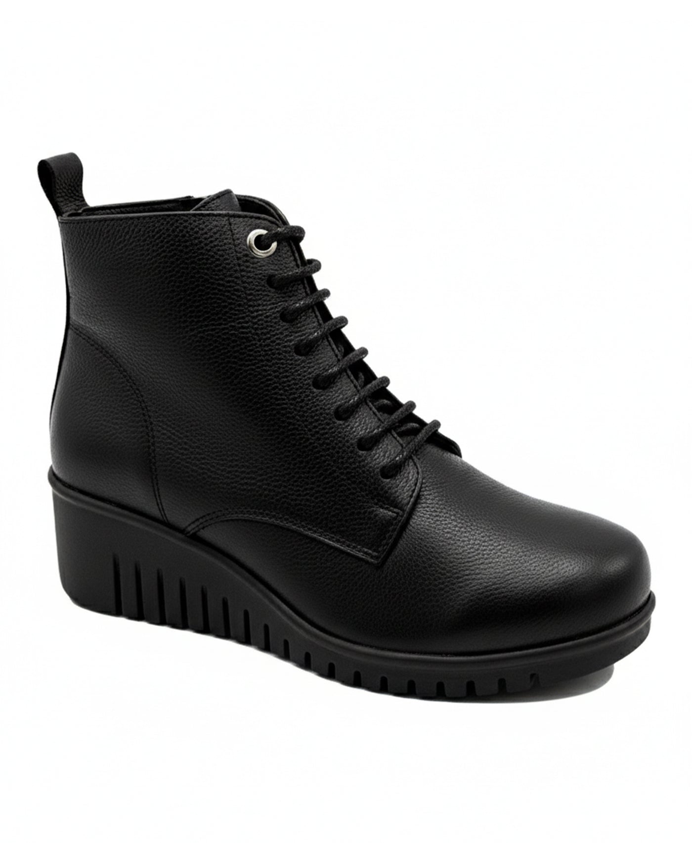 Leather Lace Up Bootie view 1