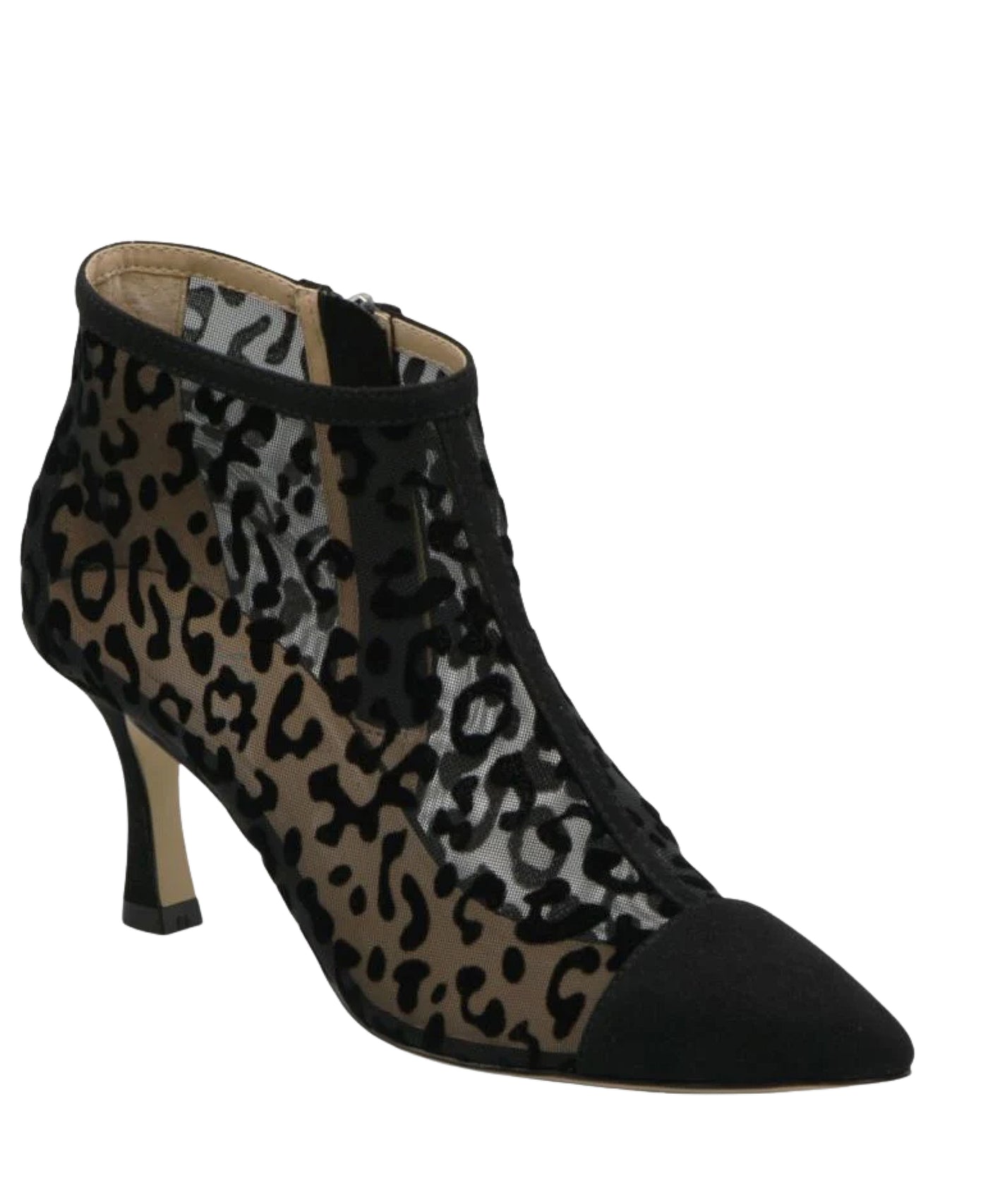 Leopard Mesh Bootie view 3