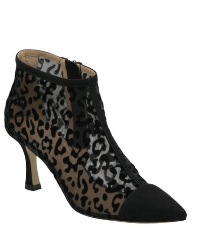 Leopard Mesh Bootie image 3