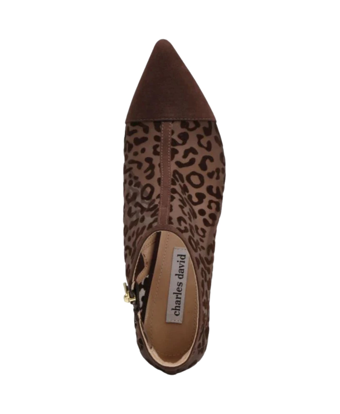 Leopard Mesh Bootie view 2