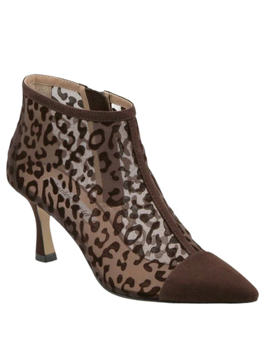 Leopard Mesh Bootie image 1