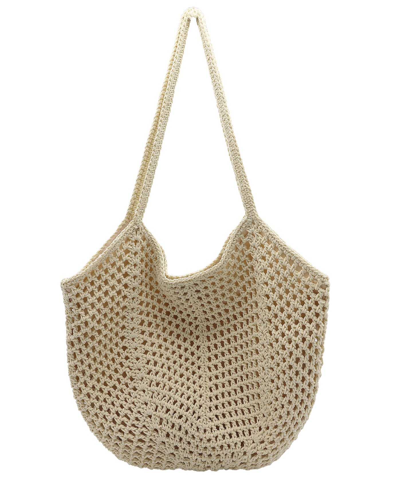 Crochet Tote Bag view 1