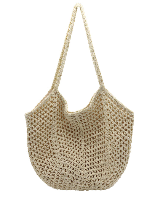 Crochet Tote Bag view 