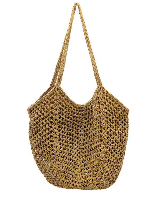 Crochet Tote Bag view 