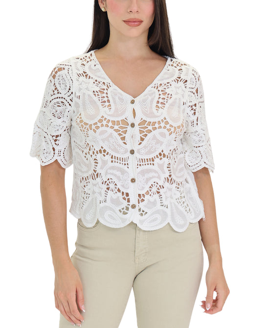 Crochet Top view 