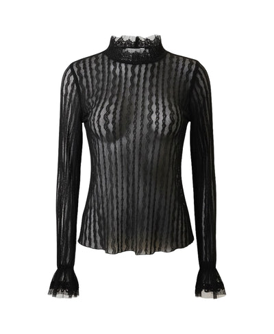 Sheer Lace Top image 3