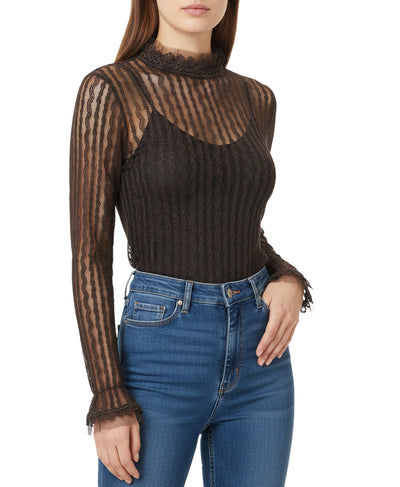 Sheer Lace Top image 2