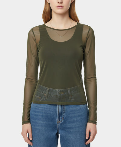 Sheer Mesh Top image 1