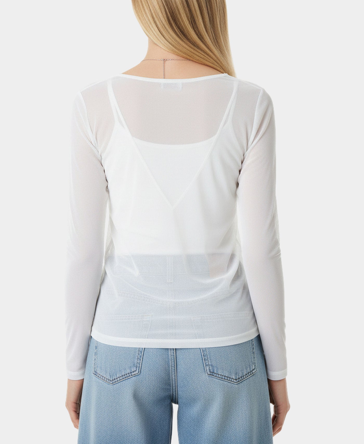 Sheer Mesh Top view 2