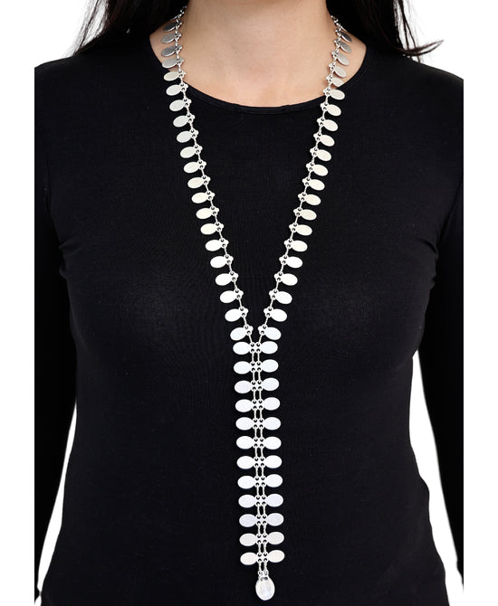 Oval "Zipper" Necklace view 