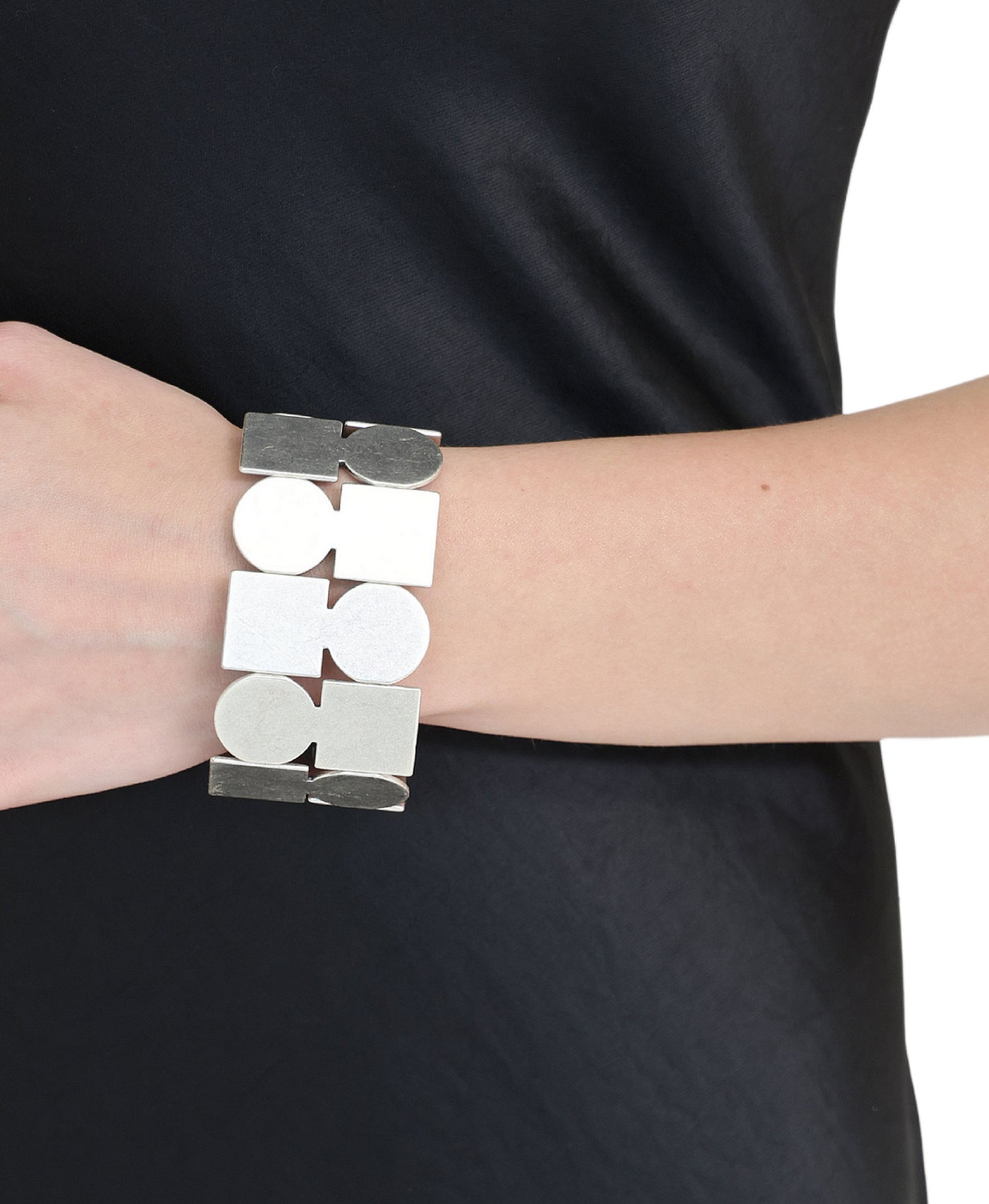 Geometric Stretch Bracelet view 1