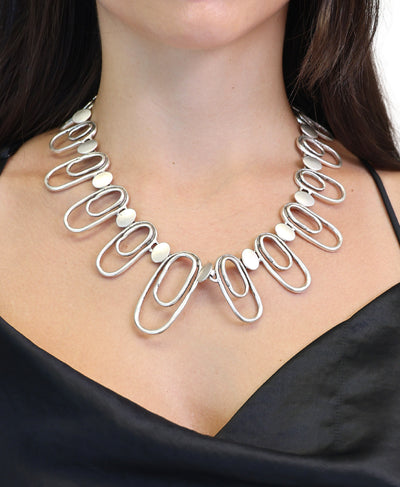 Statement Paperclip Necklace image 1