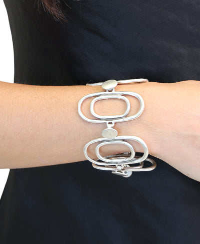 Statement Paperclip Bracelet image 1