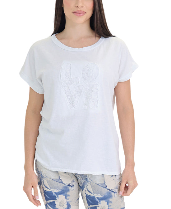"LOVE" Tee view 