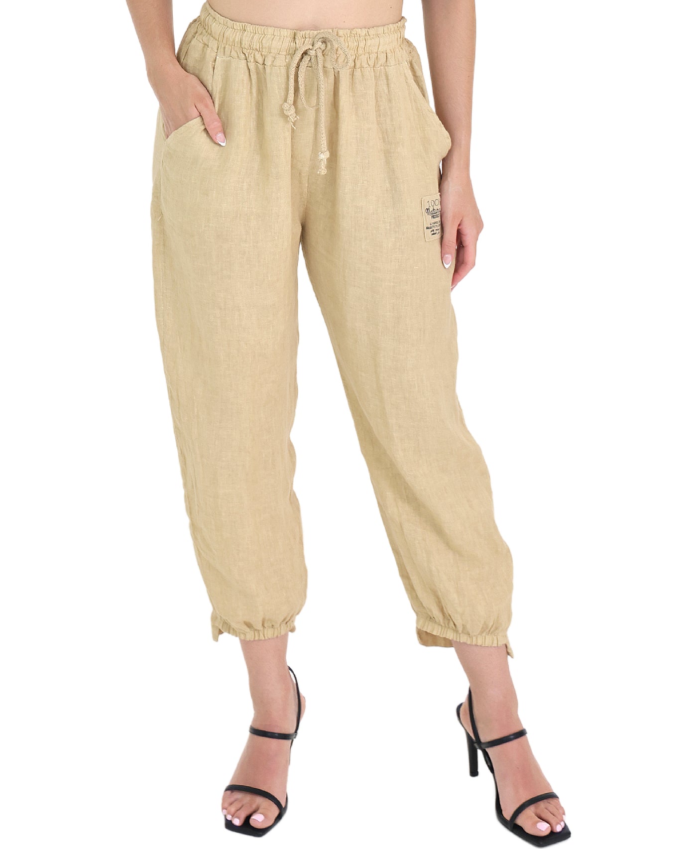 Linen Jogger view 1