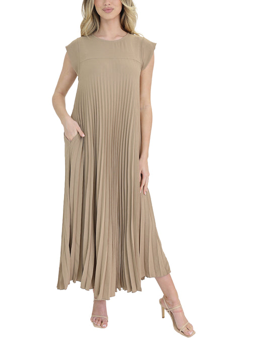 Pleated Maxi Dress view 