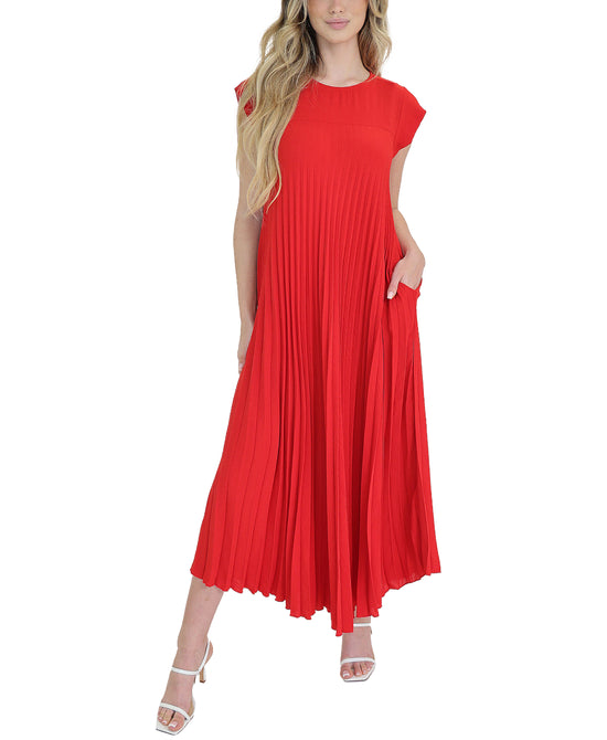 Pleated Maxi Dress view 