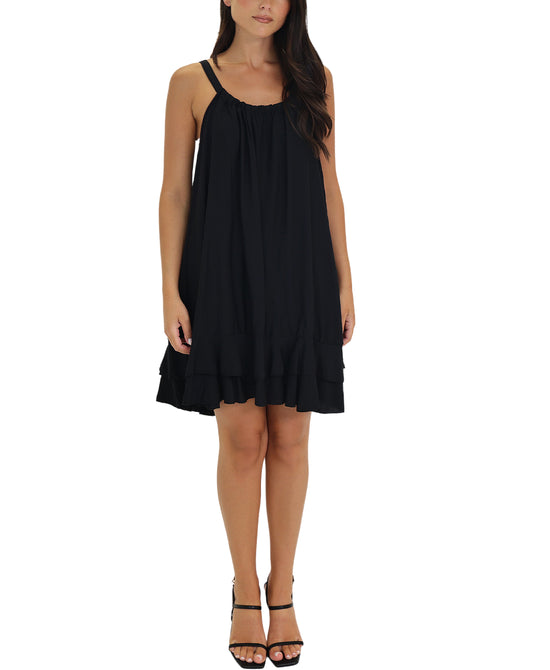 Solid Tiered Dress view 