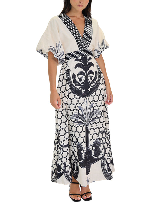 Printed Maxi Dress view 
