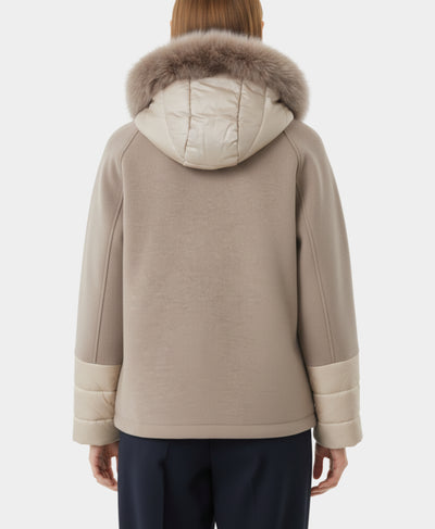 Jacket w/ Fox Trim Hood image 2