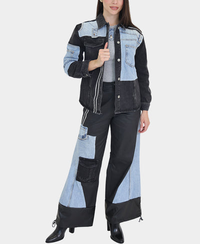 Striped Denim Jacket image 2