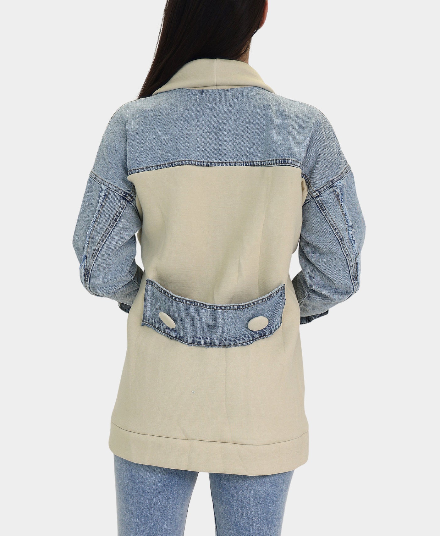 Denim Trim Jacket view 2