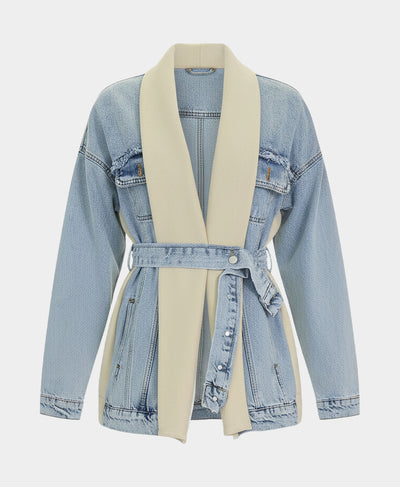 Denim Trim Jacket image 3