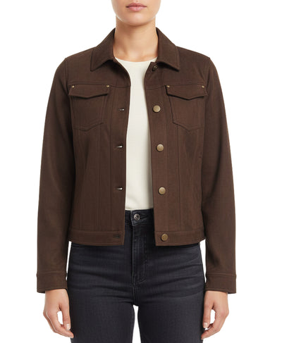 Faux Suede Jacket image 1