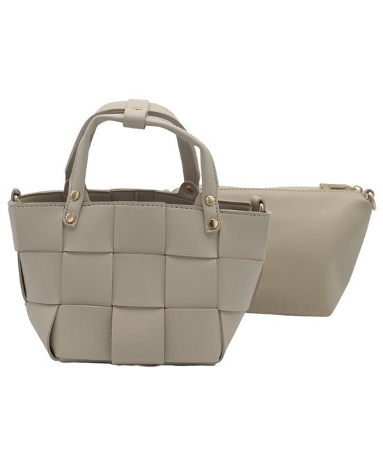 2in1 Woven Handbag view 