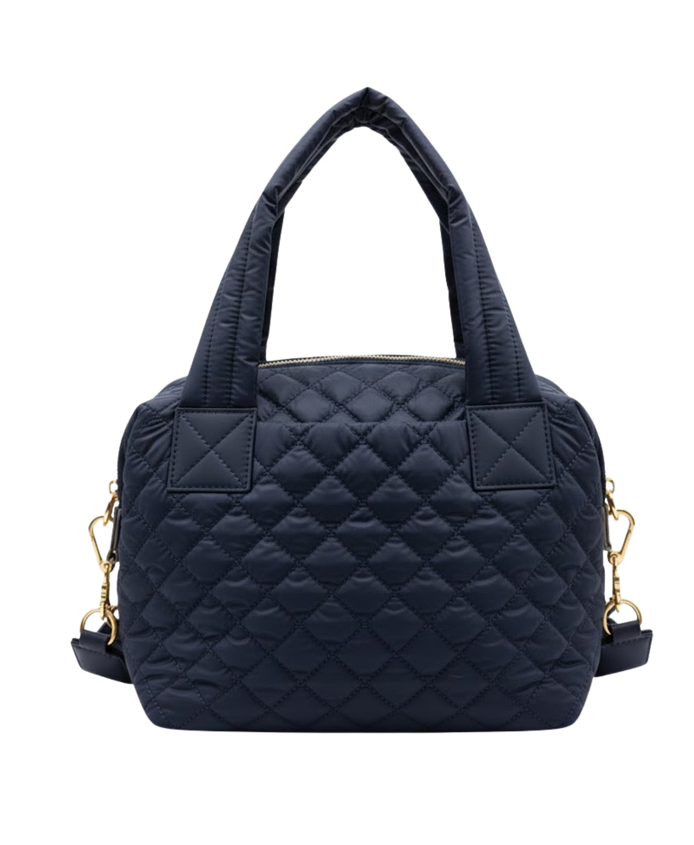 Quilted Puffer Tote Bag view 2