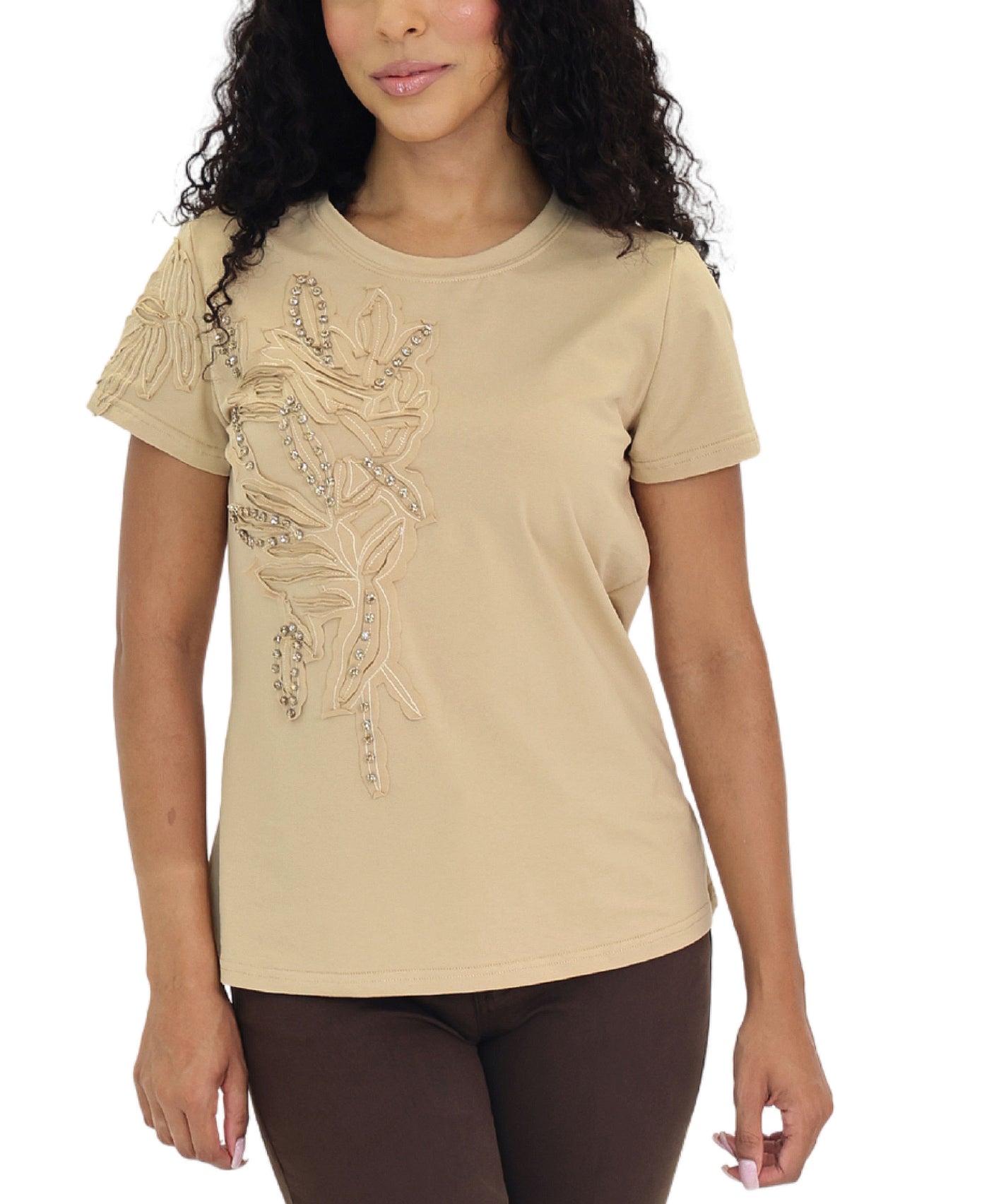 Tee w/ Rhinestones view 1
