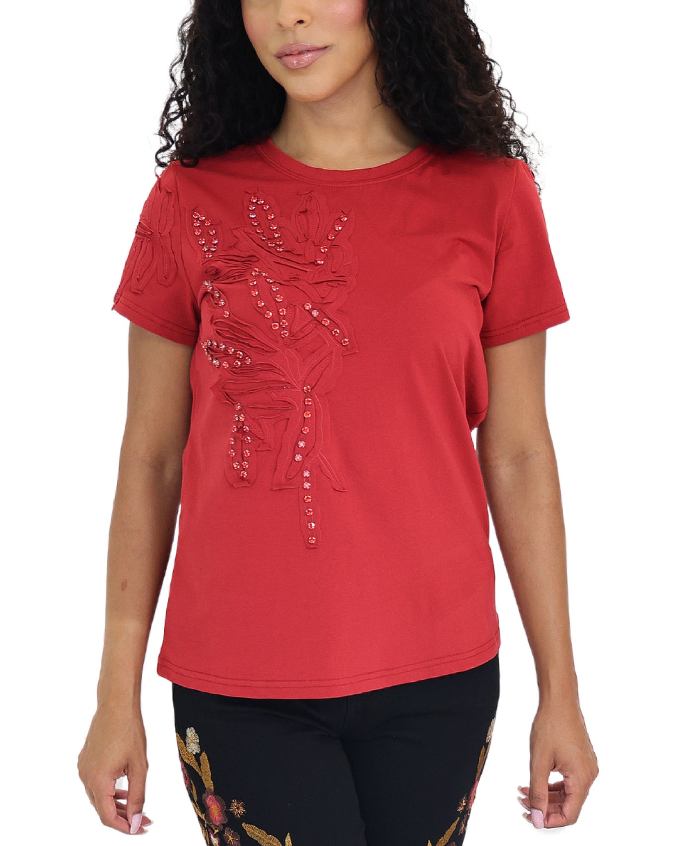 Tee w/ Rhinestones view 1