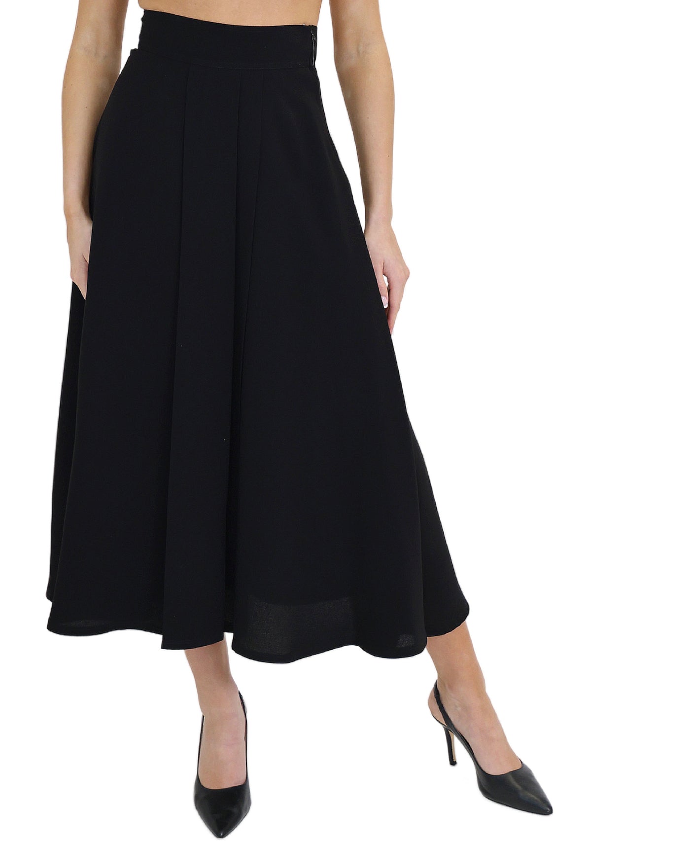 Solid Maxi Skirt view 1