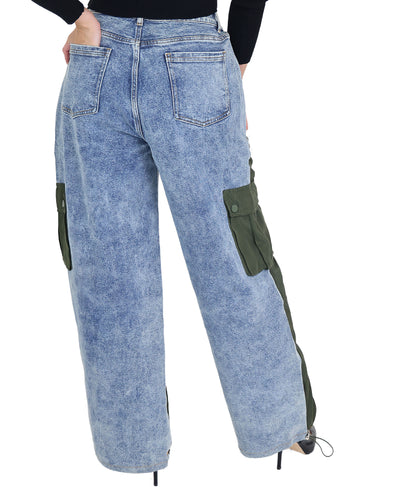 Jogger w/ Denim Trim image 2