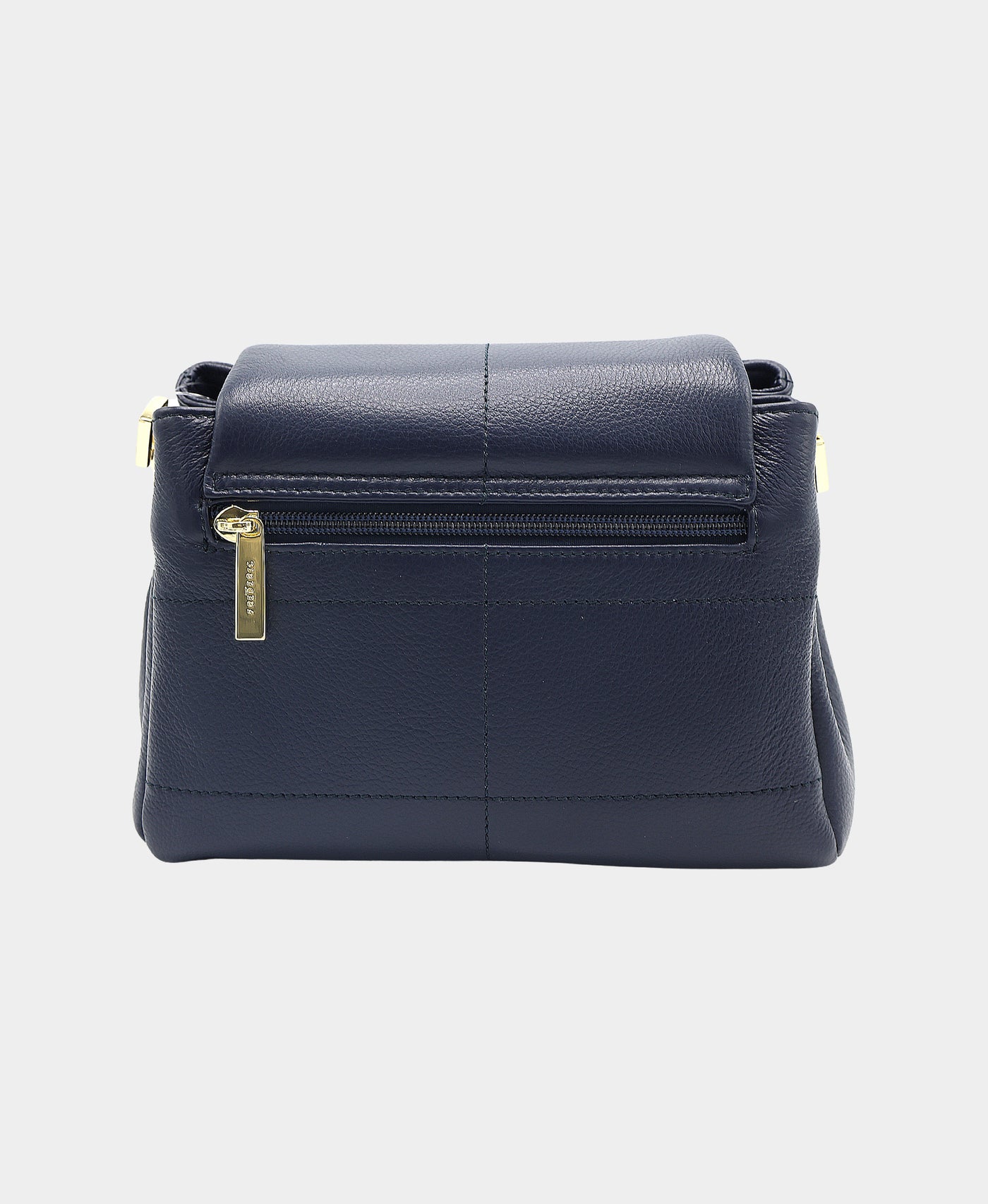 Small Leather Crossbody Bag w/ Stitching Detail view 2