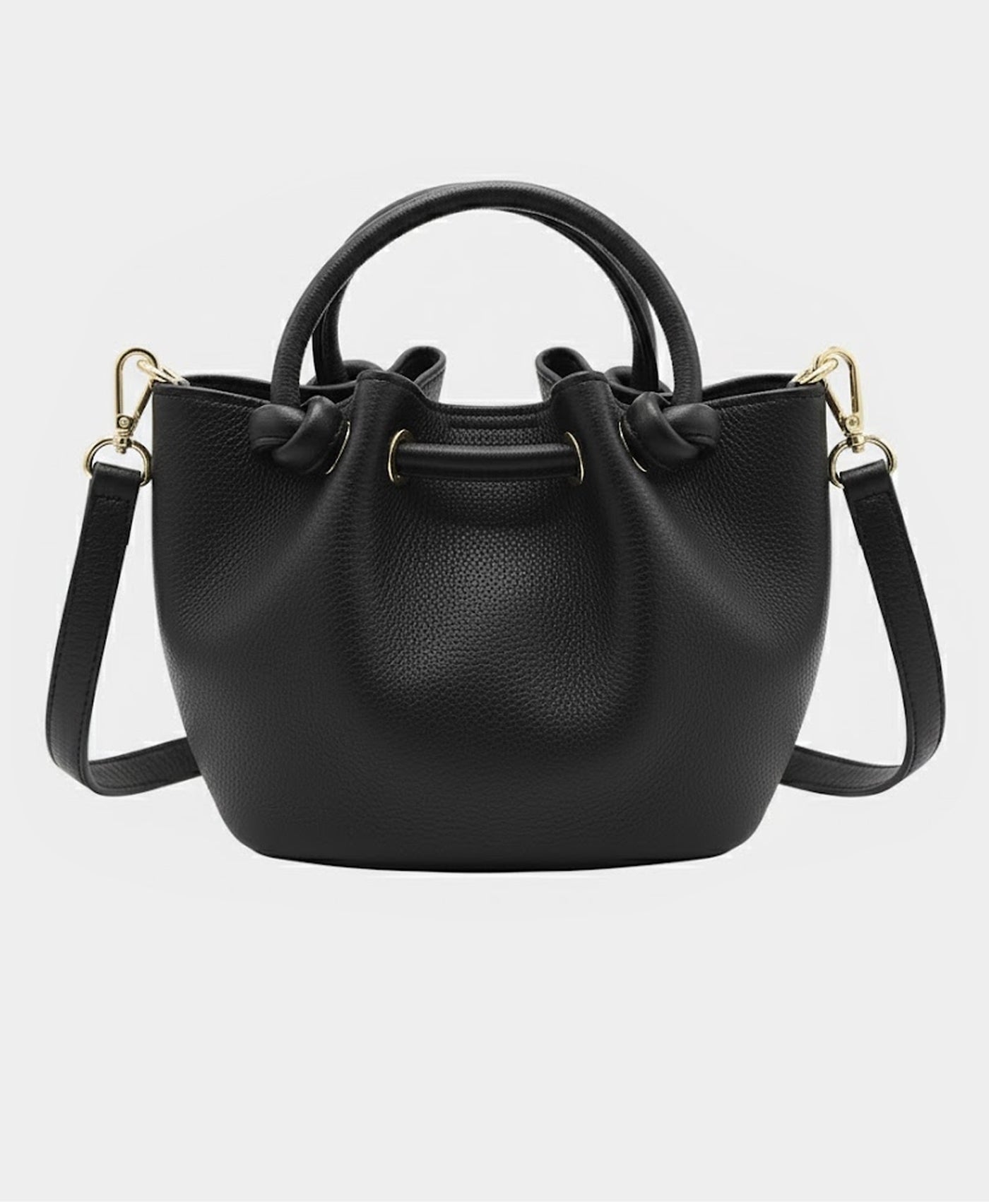 Leather Scrunch Handbag view 1