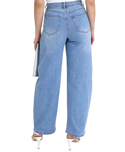 Barrel Jeans w/ Crystals image 2