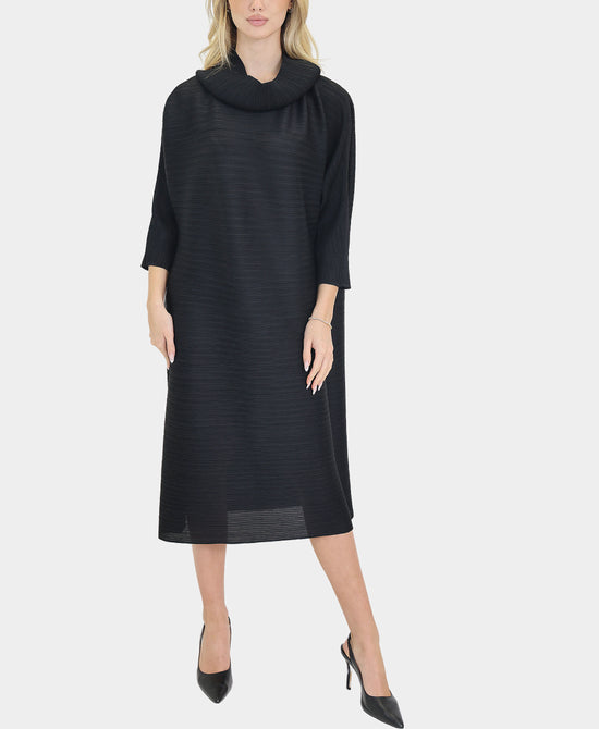 Plisse Midi Dress view 