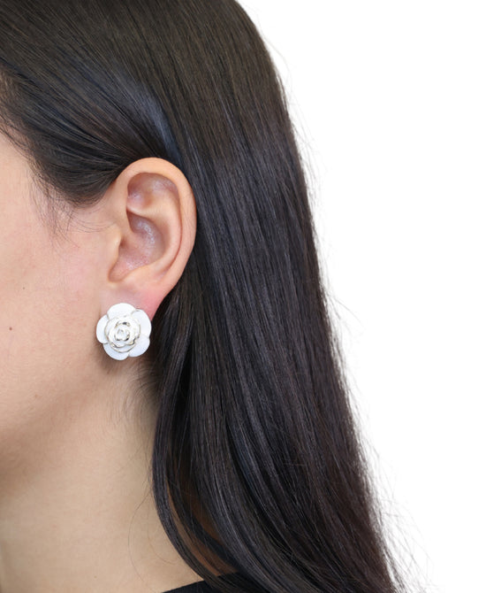 Rose Clip On Earrings view 