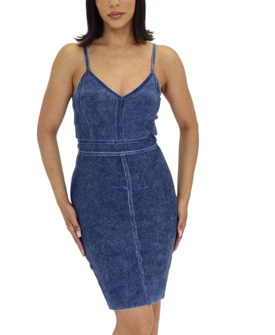 Denim Bodycon Dress view 