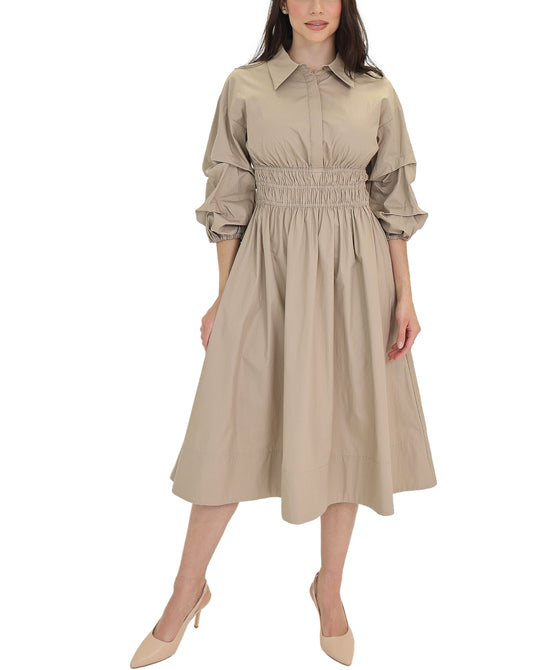 Solid Midi Dress view 