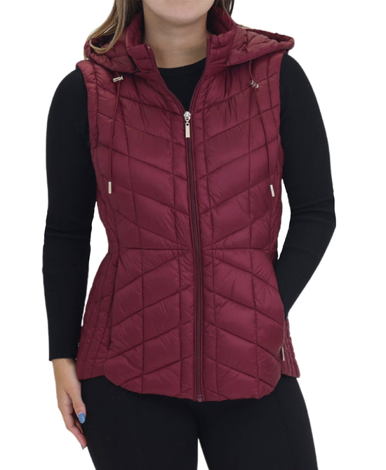 Packable Hooded Vest view 