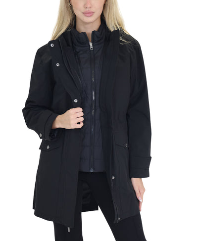 Packable Hooded Rain Coat image 2
