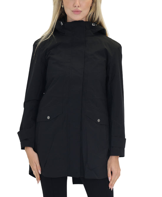 Packable Hooded Rain Coat view 