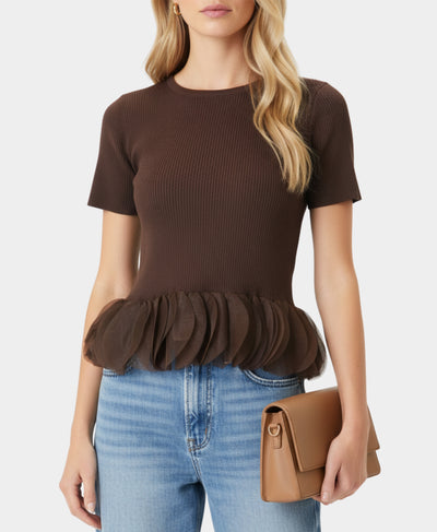 Top w/ Chiffon Petals image 4