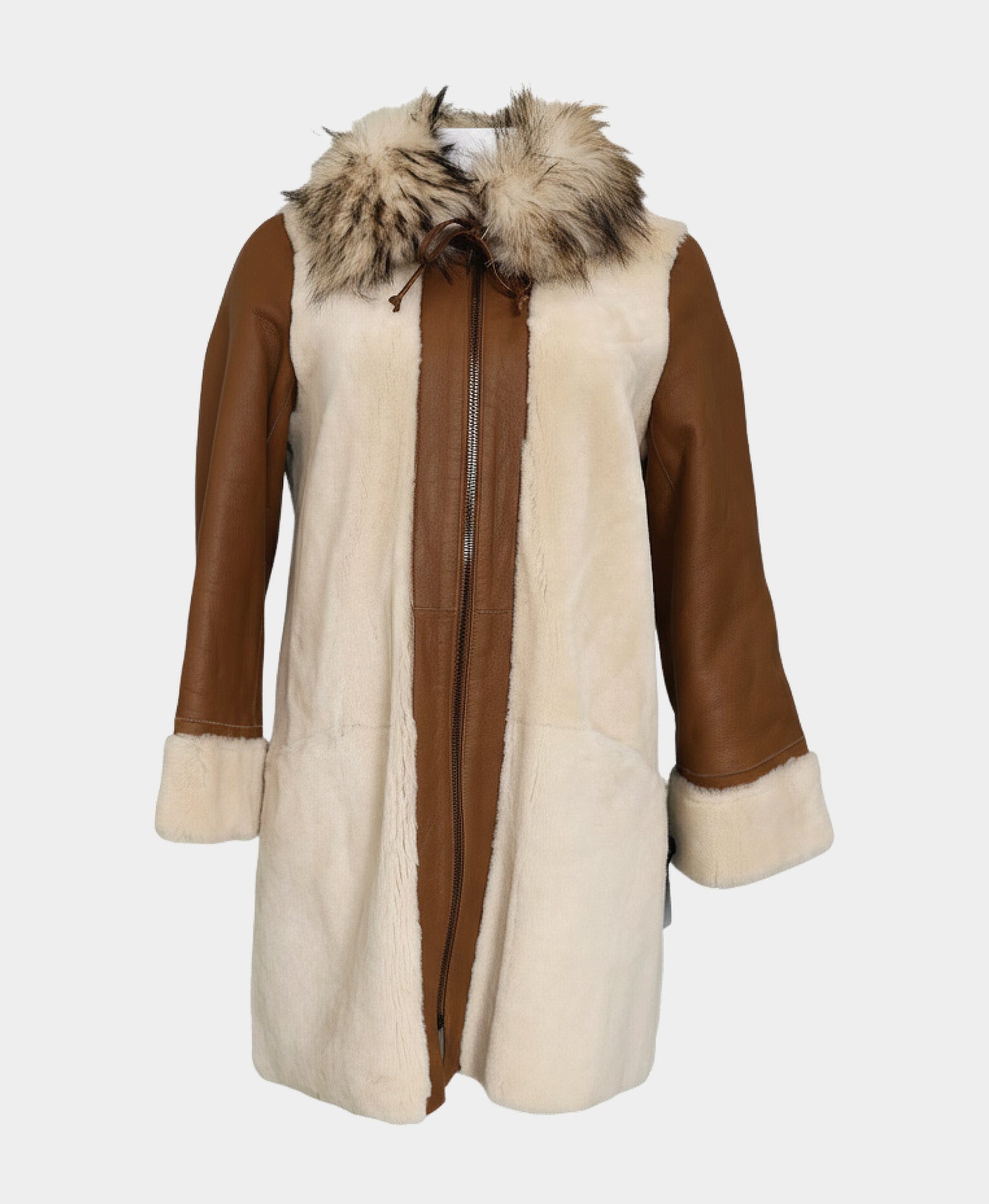 Shearling & Fur Coat view 3