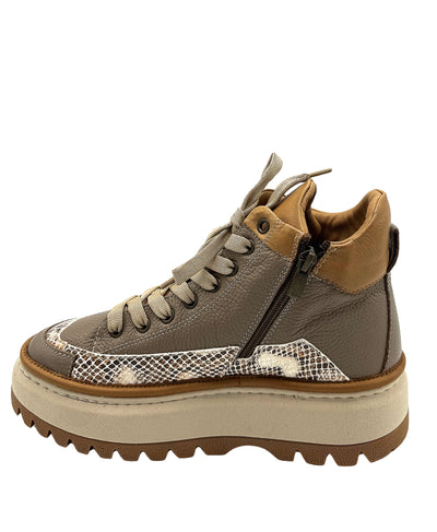 Leather Printed Platform Shoes image 2