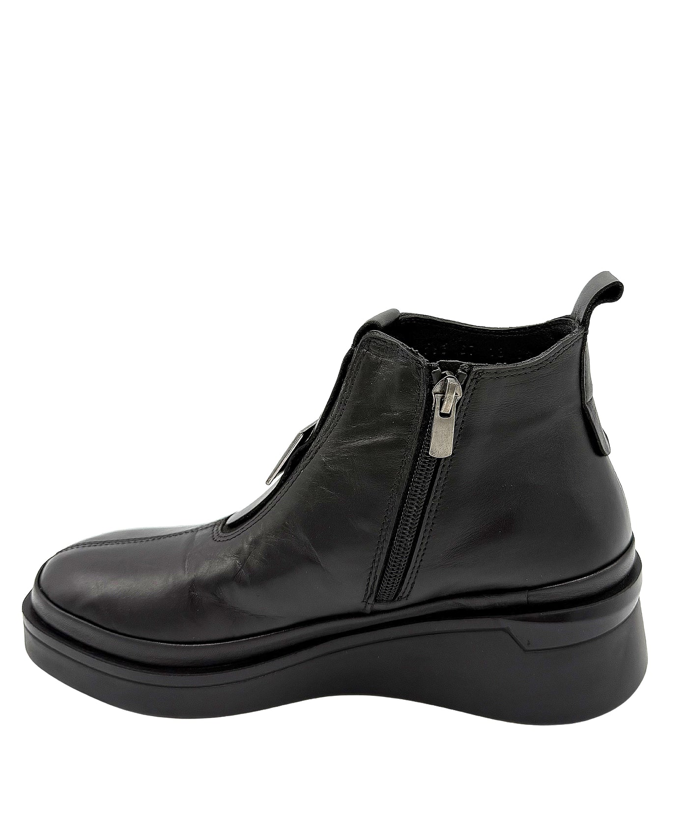 Leather Platform Bootie view 2