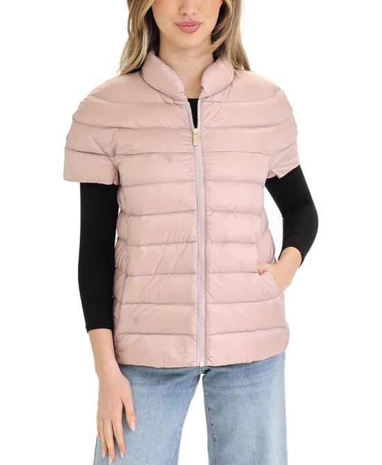 Short Sleeve Puffer Vest view 